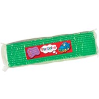 plasticine modelling clay block – green