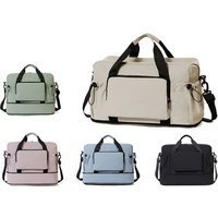 Expandable Gym and Travel Duffel Bag: Green expandable gym and travel duffel bag: green