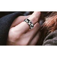 Health Rings Fitness Tracker Smart Ring with Charging Case: Silver/XL health rings fitness tracker smart ring with charging case: silver/xl