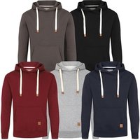 blu apparel hoodie with kangaroo pocket:grey/xxx large