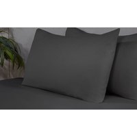 brushed cotton flannelette bedsheet or pillowcase: king brushed cotton fitted sheet /white