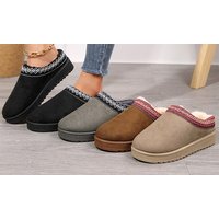 women’swarm thick boots: chestnut/uk6