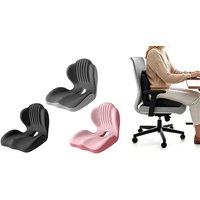 ergonomic back hip support cushion: pink