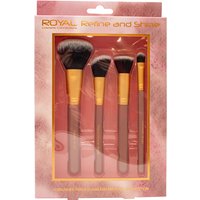 Royal Refine & Shine Makeup Brush Set - 4 Pieces royal refine & shine makeup brush set – 4 pieces