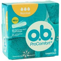 o.b. procomfort mini tampons – 8 pcs