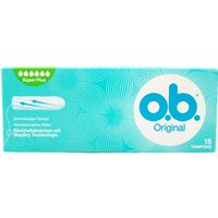 o.b. original super plus tampons – 16 pcs