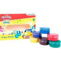 Play-Doh Finger Paint - 6 pcs play doh finger paint – 6 pcs