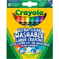 Crayola Ultra-Clean Crayons - 8 pcs crayola ultra clean crayons – 8 pcs