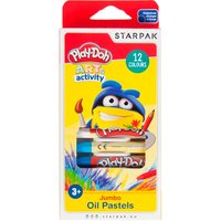 Play-Doh Jumbo Oil Pastel Set - 12 pcs play doh jumbo oil pastel set – 12 pcs