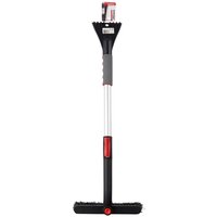 rawlink ice scraper with broom & telescopic handle