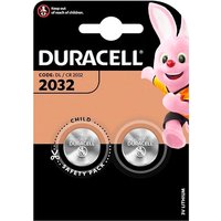 duracell cr2032 lithium button cell battery – 2 pcs
