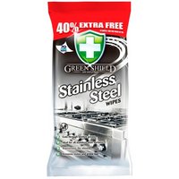 green shield stainless steel wipes – 70 pcs