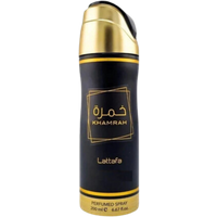 lattafa unisex khamrah body spray – 200 ml