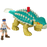 fisher price jurassic world ben & tite humpback figurines set