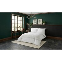 Modena Embroidered Duvet Cover Set: Double modena embroidered duvet cover set: double