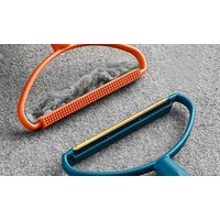 portable lint remover: orange