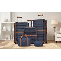 Suitcases with a Travel Bag Set: 24-Inch Suitcase and a Travel Bag Set suitcases with a travel bag set: 24 inch suitcase and a travel bag set