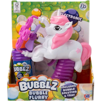 bubblz unicorn flurry bubble solution