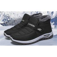 Non-Slip Fleece Lined Winter Boots: Men/Black/UK9 non slip fleece lined winter boots: men/black/uk9