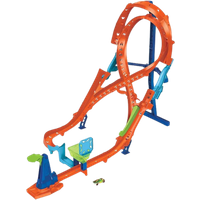hot wheels action vertical 8 jump playset