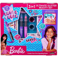 barbie 3 in 1 ultimate glitter beauty set