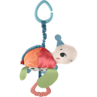 fisher price baby stroller turtle plush toy