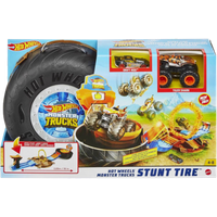 hot wheels monster trucks tire playset