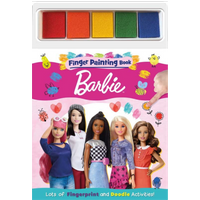Barbie Finger Painting Book barbie finger painting book
