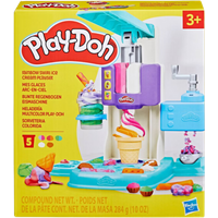 play doh rainbow swirl ice cream playset
