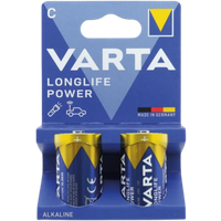 varta longlife power alkaline baby c battery – 2 pcs