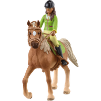 schleich horse club sarah and mystery figure – 42542