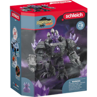 schleich shadow master robot with mini creature figure