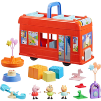 peppa pig 2 in 1 party bus toy