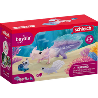 schleich bayala axolotl discovery figure set