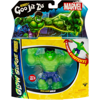 heroes of goo jit zu marvel glow surge hulk stretchy figure