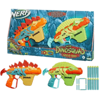 hasbro nerf dino squad stego duo pack dart blasters