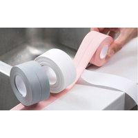 anti mould waterproof self adhesive tape: grey and pink/two