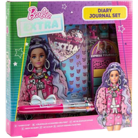 Barbie Extra Diary & Journal Set barbie extra diary & journal set