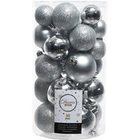Decoris Season Silver Christmas bauble set - 30 pcs decoris season silver christmas bauble set – 30 pcs