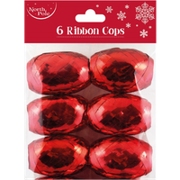 north pole gift ribbon – 6 pcs