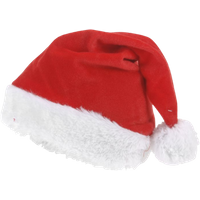 holly jolly christmas luxury santa hat – 40cm