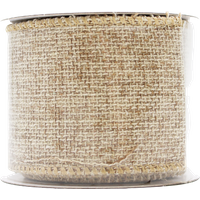 decoris decorative ribbon nature – flax