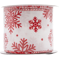 decoris decorative ribbon – snowflakes