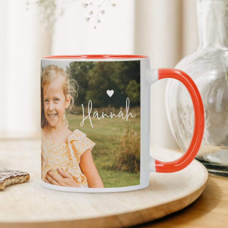 personalised mug – orange