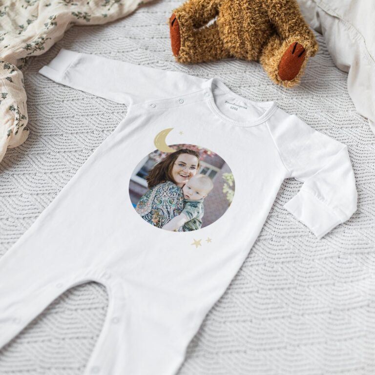 babygrow – printed – white – 62/68