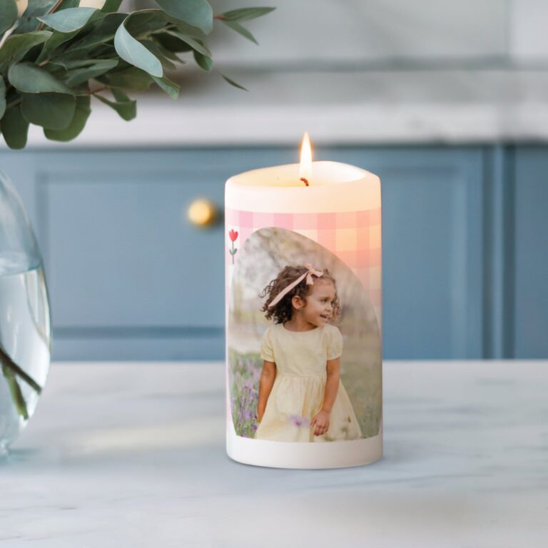 Personalised Candle - Easter personalised candle – easter