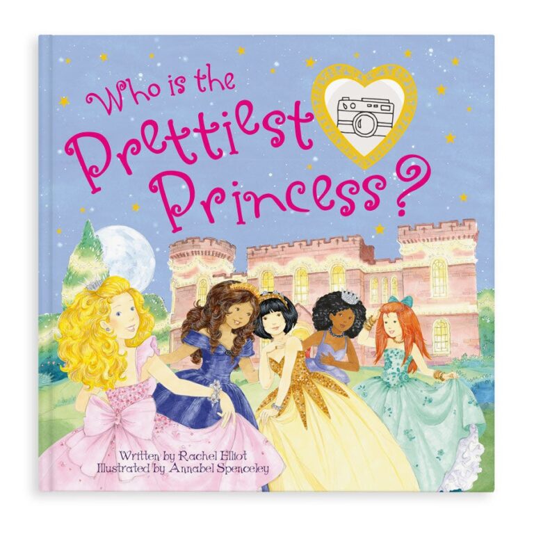 personalised children's book – who is the princess? – hardcover