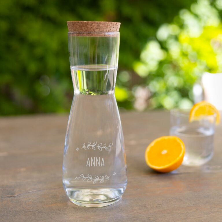 personalised glass decanter – engraved