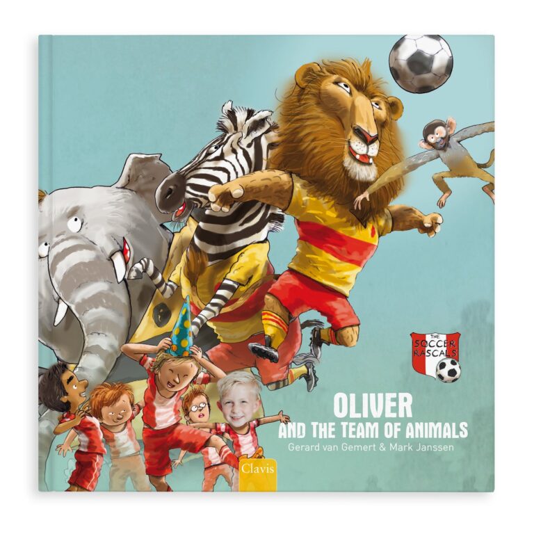 personalised children's book – your animal team – softcover