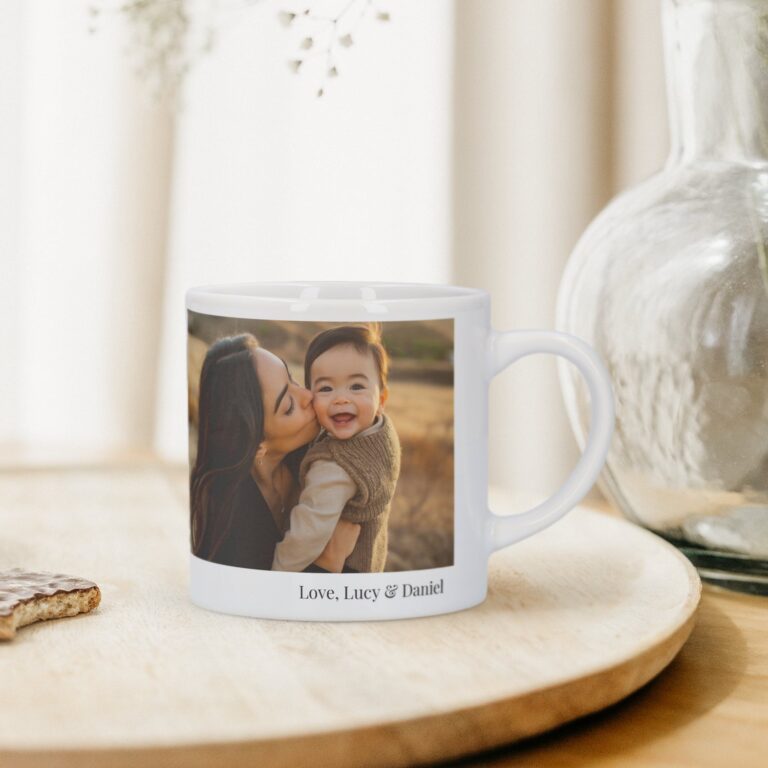 personalised small coffee cup